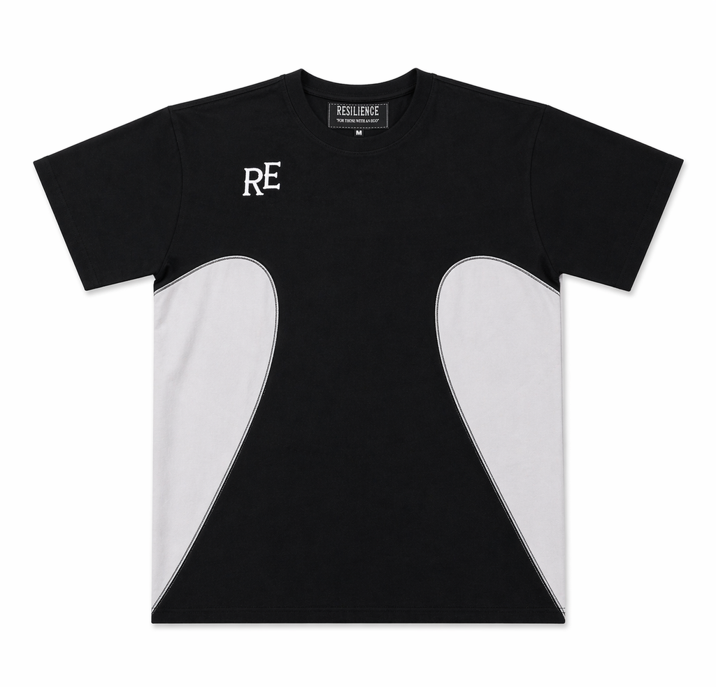 Resilience: Patched Streetwear Tee