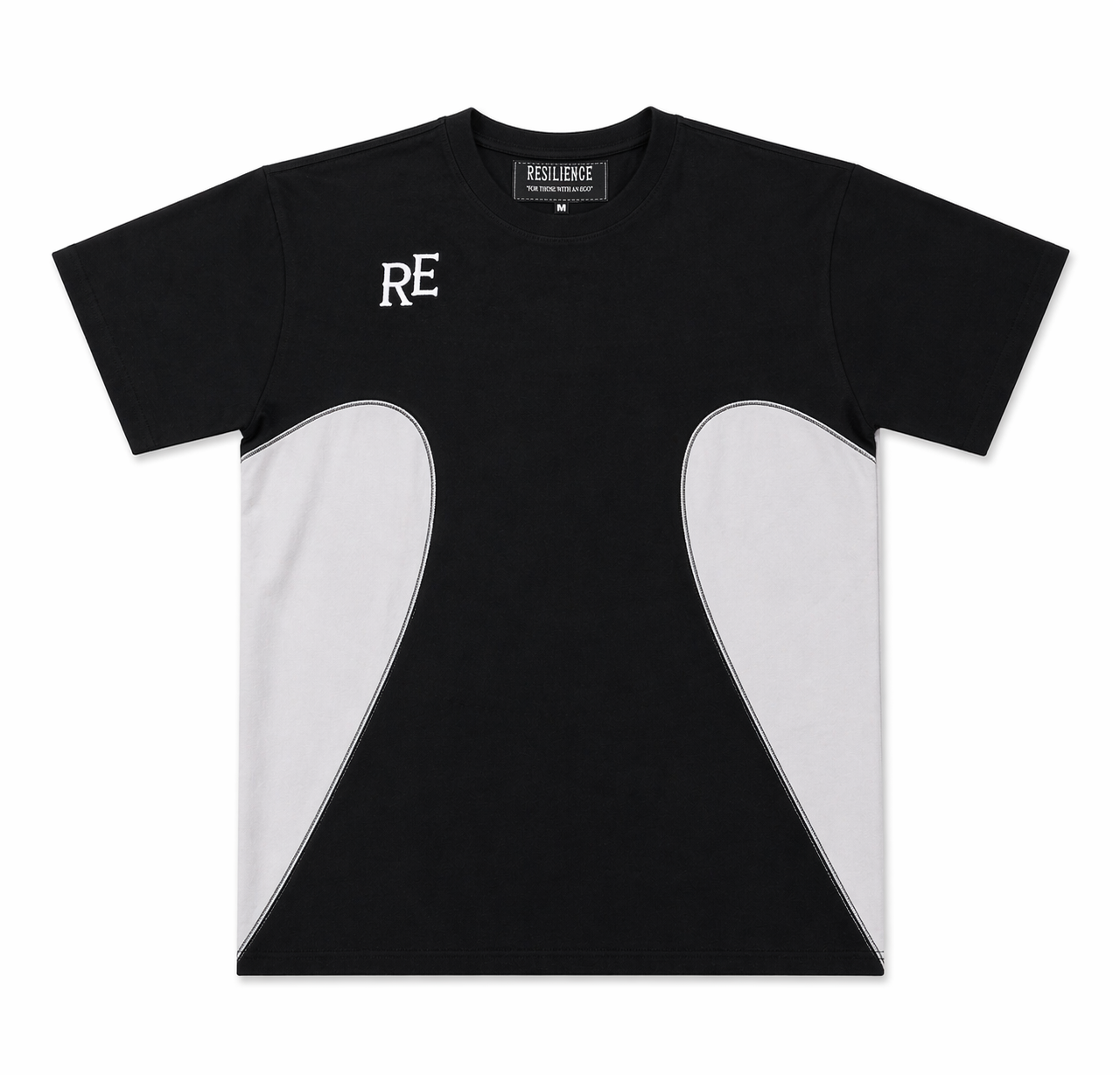 Resilience: Patched Streetwear Tee