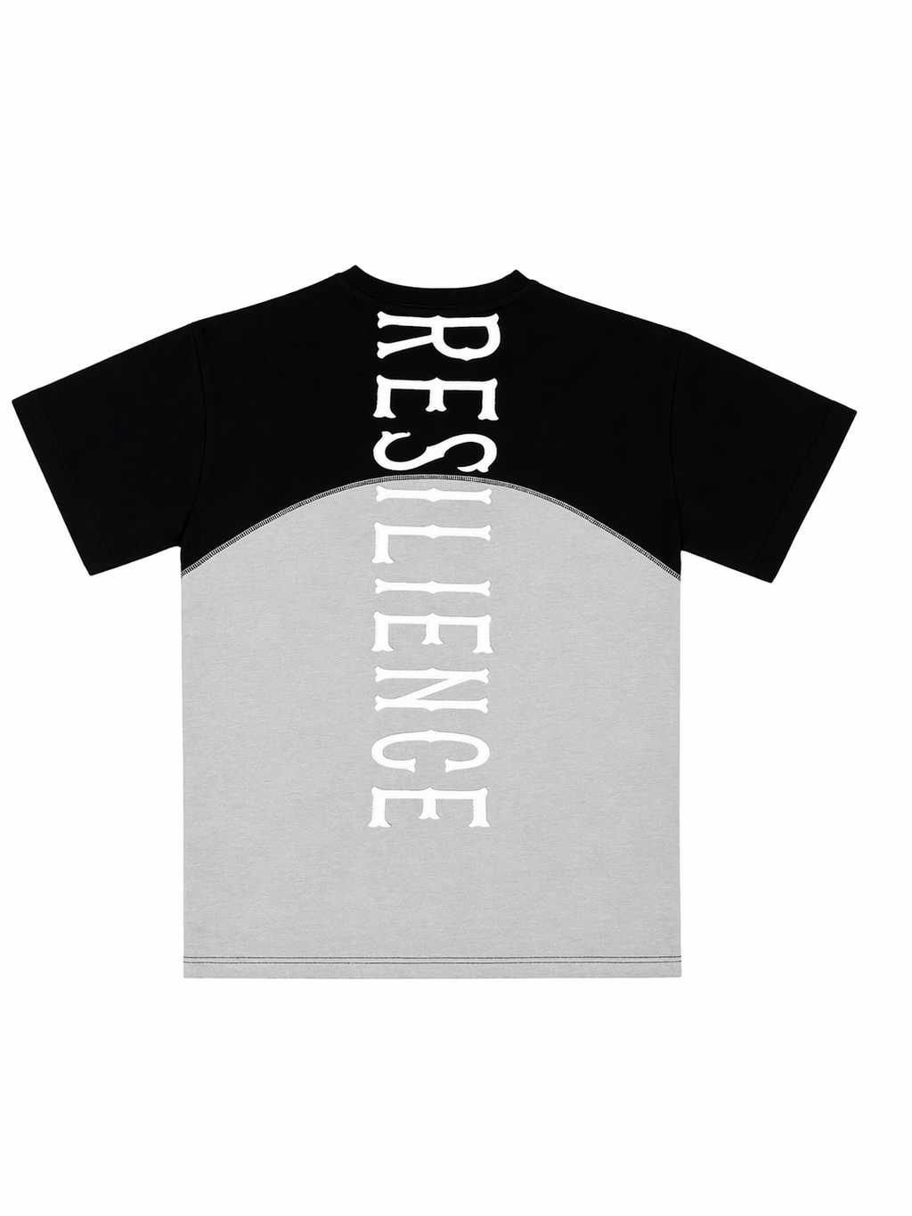 Resilience: Patched Streetwear Tee
