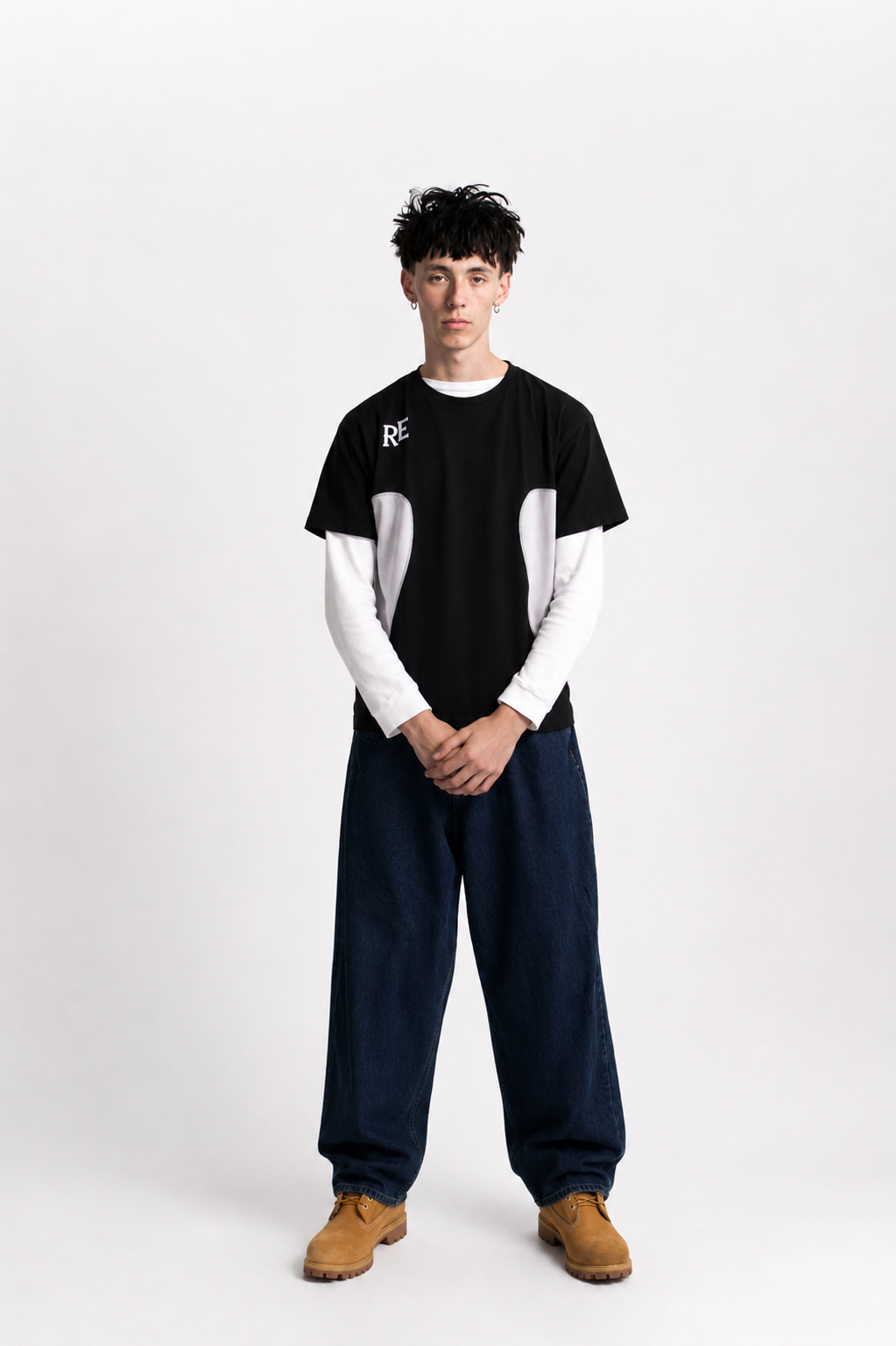 Resilience: Patched Streetwear Tee