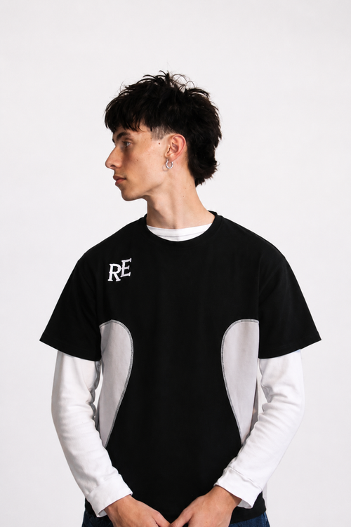 Resilience: Patched Streetwear Tee